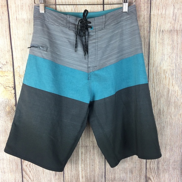 burnside Other - Burnside Colorblock Board Swim Shorts Sz 28